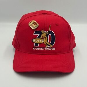 Vintage Associated Premium Corp Red St. Louis Cardinals Mark McGwire 70 Hat OSFA
